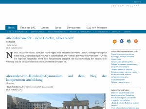 Deutsche Allgemeine Zeitung - home page