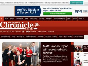 Northampton Chronicle and Echo - home page