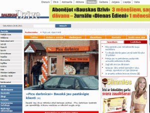 Bauskas Dzive - home page
