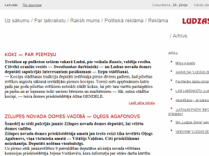 Ludzas Zeme - home page