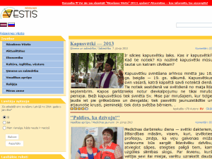 Rezeknes Vestis - home page