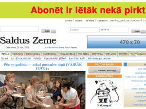 Saldus Zeme - home page