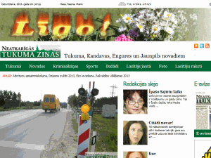 Neatkarigas Tukuma Zinas - home page