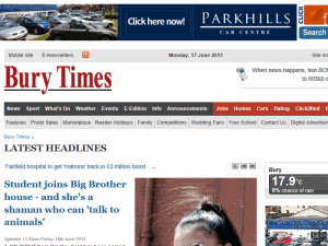 Bury Times - home page