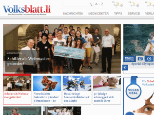 Liechtensteiner Volksblatt - home page
