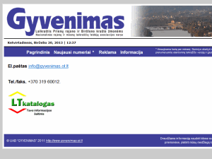 Gyvenimas - home page