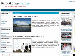 Kupiskenu Mintys - home page