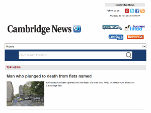 Cambridge Evening News - home page