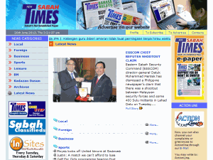 New Sabah Times - home page