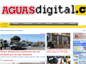 Aguas - home page