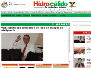 Hidrocalido - home page