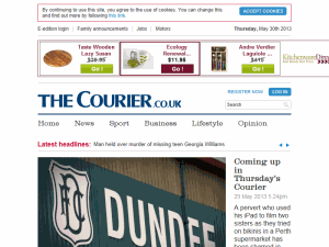 The Courier - home page
