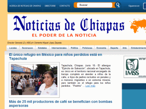 Notícias de Chiapas - home page