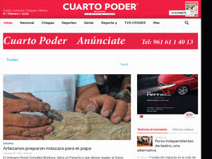 Cuarto Poder - home page