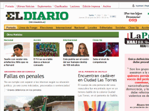 El Diário de Coahuila - home page