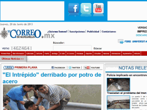 El Correo de Manzanillo - home page