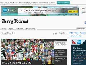 Derry Journal - home page