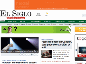 El Siglo de Durango - home page
