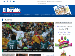El Heraldo Bajio - home page