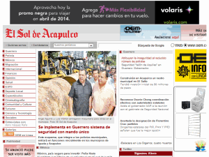 El Sol de Acapulco - home page