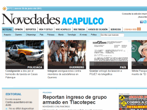 Novedades Acapulco - home page