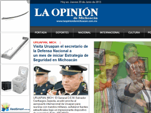 La Opinión de Michoacán - home page