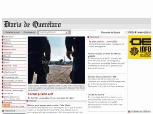 Diário de Queretaro - home page