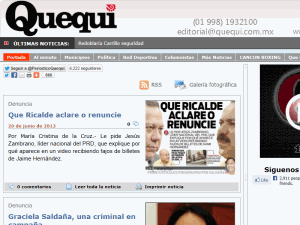 Quequi - home page