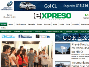 Expreso - home page