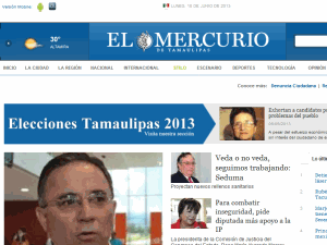 El Mercurio de Tamaulipas - home page