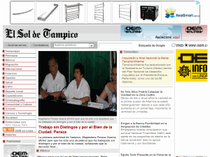 El Sol de Tampico - home page