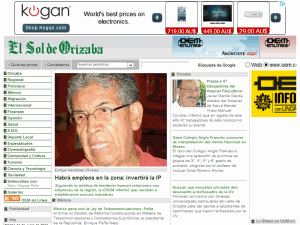 El Sol de Orizaba - home page