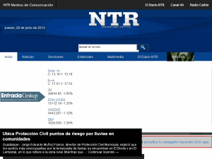 El Diário NTR - home page