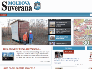 Moldova Suverana - home page