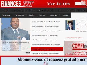 Finances News Hebdo - home page