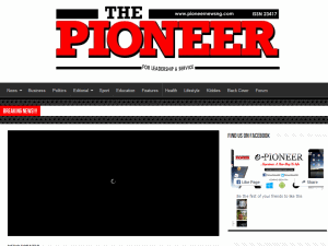 The Pioneer - home page