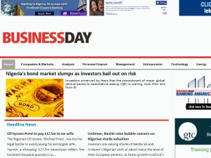 Business Day - home page