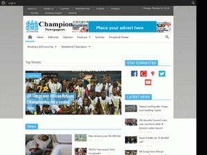 Daily Champion - home page