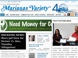 Marianas Variety - home page