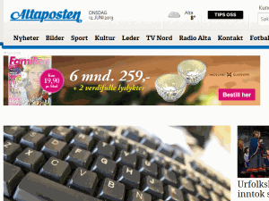 Altaposten - home page
