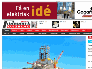 Finnmark Dagblad - home page
