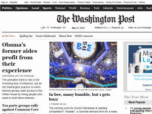 The Washington Post - home page