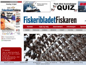 Fiskeribladet Fiskaren - home page