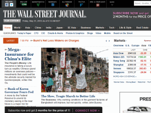 The Wall Street Journal - home page