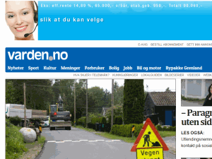 Varden - home page