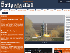 Daily Mail - home page