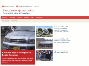 Panorama Cajamarquino - home page