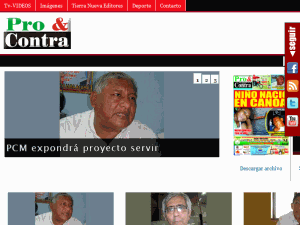 Pro y Contra - home page