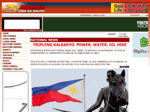 Abante - home page
