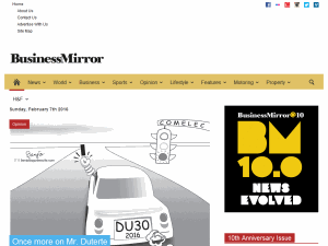 Business Mirror - home page